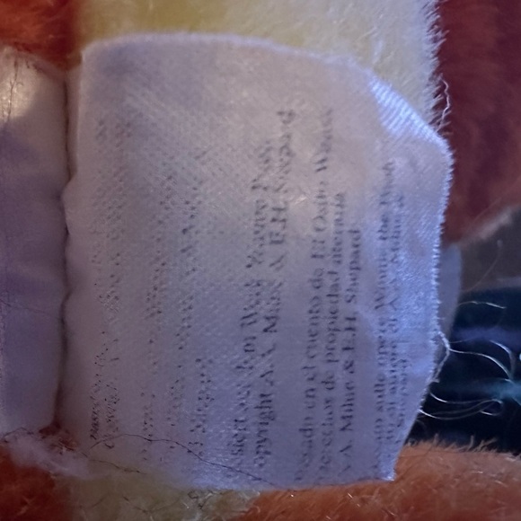 Walt Disney 15” Tigger large plush stuffed‎ animal 93T7438 vintage - Picture 6 of 6